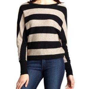 BCBGMaxAzria Camille Wool Blend Striped Sweater